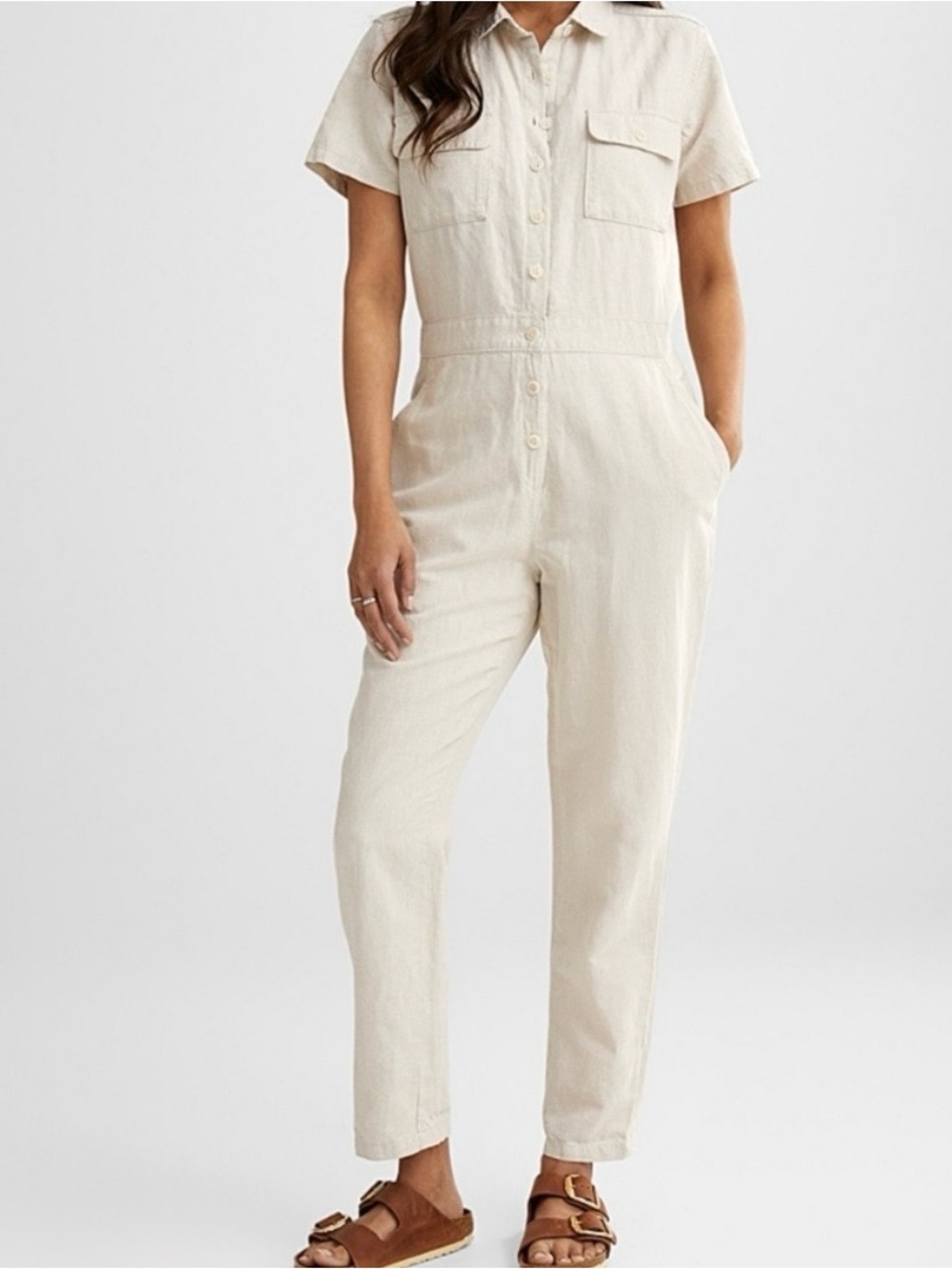 Outerknown S.E.A. Organic Cotton Jumpsuit Size M